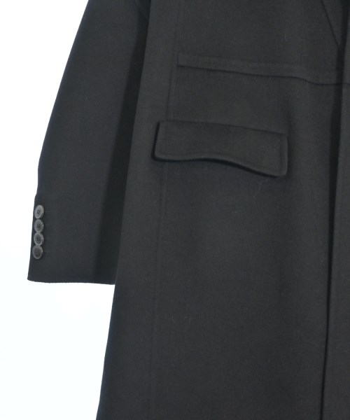 VALENTINO（ヴァレンティノ）チェスターコート 黒 サイズ:52(XXL位) メンズ/2200621926040