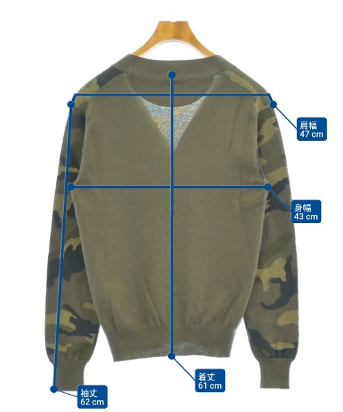 VALENTINO（ヴァレンティノ）カーディガン カーキ サイズ:XS メンズ/2200622395111