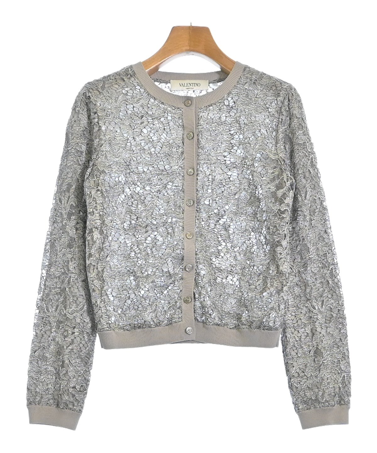 VALENTINO（ヴァレンティノ）カーディガン グレー サイズ:XS