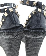VALENTINO（ヴァレンティノ）サンダル 黒 サイズ:EU37(23.5cm位) レディース/2200619171438