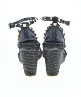 VALENTINO（ヴァレンティノ）サンダル 黒 サイズ:EU37(23.5cm位) レディース/2200619171438