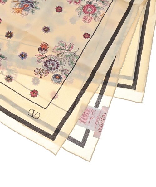 VALENTINO（ヴァレンティノ）バンダナ・スカーフ ベージュ サイズ:- レディース/2200632777020