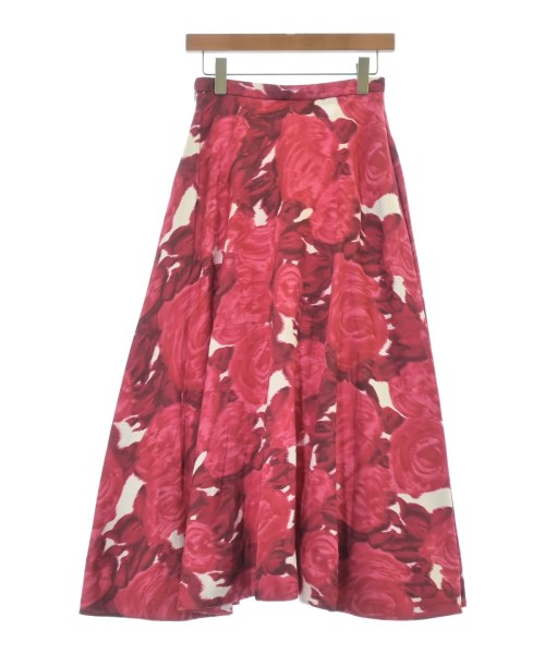 VALENTINO（ヴァレンティノ）ロング・マキシ丈スカート 赤 サイズ:38(S位) レディース/2200628213464