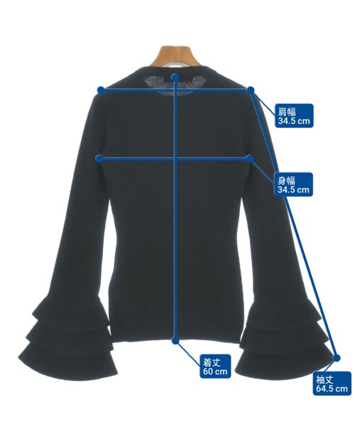 VALENTINO（ヴァレンティノ）ニット・セーター 黒 サイズ:XS レディース/2200628213525