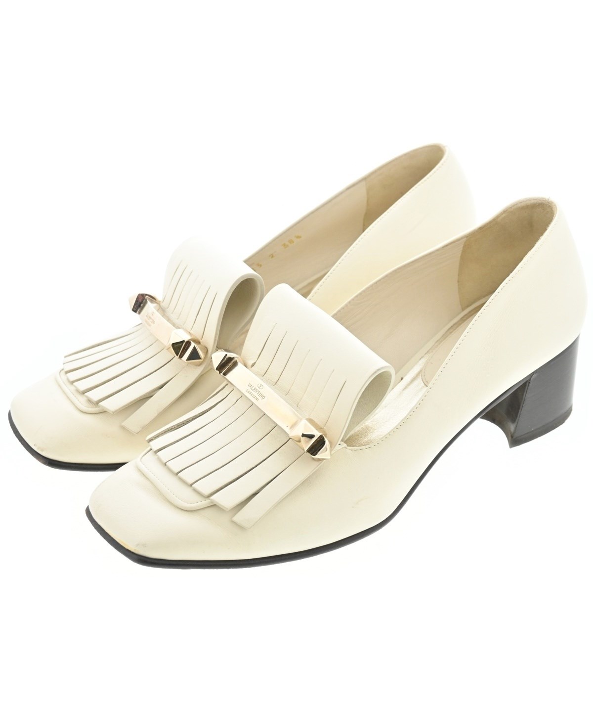 【新品】ヴァレンチノ ガラバーニ パンプス 23 VALENTINO GARAVANI（ヴァレンティノガラヴァーニ）パンプス 白 サイズ