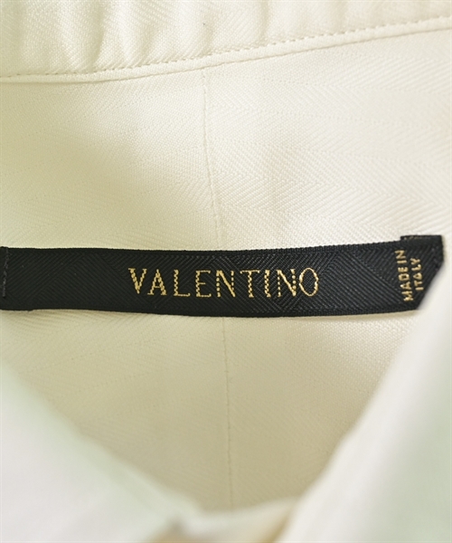 VALENTINO（ヴァレンティノ）カジュアルシャツ 白 サイズ:40(L位) メンズ/2200608309057