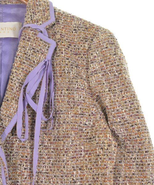 VALENTINO ROMA（ヴァレンティノローマ）テーラードジャケット 茶 サイズ:44(L位) レディース/2200618444052