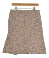 VALENTINO ROMA（ヴァレンティノローマ）ひざ丈スカート 茶 サイズ:44(L位) レディース/2200618444069