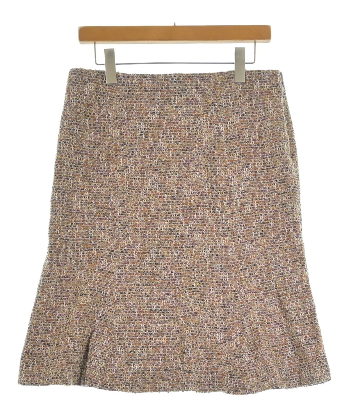 VALENTINO*ヴァレンチノ レースフリルスカート イタリア製 膝丈 6