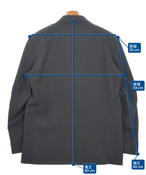 VALENTINO（ヴァレンティノ）テーラードジャケット 黒 サイズ:48(L位) メンズ/2200619213022