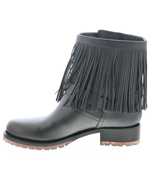 VALENTINO（ヴァレンティノ）ブーツ 黒 サイズ:EU38(24.5cm位) レディース/2200617188018