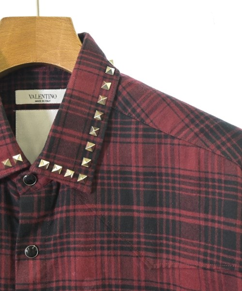 VALENTINO（ヴァレンティノ）カジュアルシャツ 赤 サイズ:42(XXL位) メンズ/2200620293105