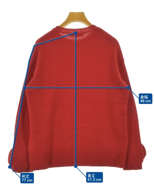 VALENTINO（ヴァレンティノ）ニット・セーター 赤 サイズ:XS レディース/2200620750028