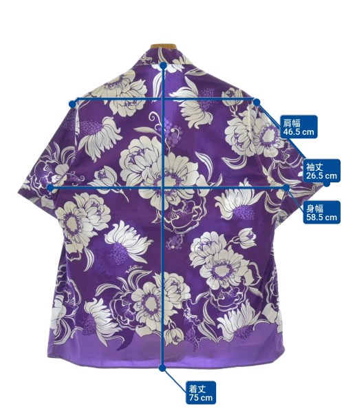 VALENTINO（ヴァレンティノ）カジュアルシャツ 紫 サイズ:44(S位) メンズ/2200620843058