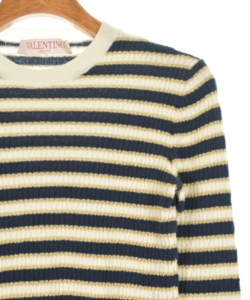 VALENTINO（ヴァレンティノ）ニット・セーター 紺 サイズ:S レディース/2200620951326