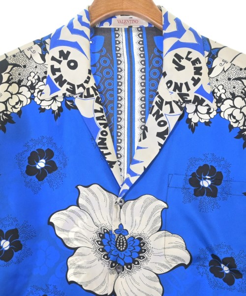 VALENTINO（ヴァレンティノ）カジュアルシャツ 青 サイズ:46(M位) メンズ/2200621333022