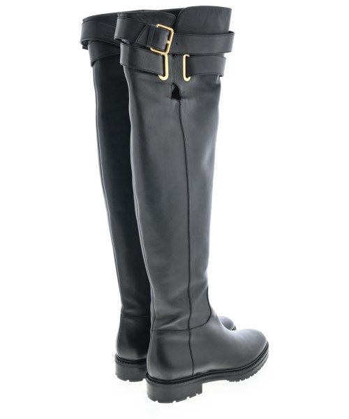 VALENTINO（ヴァレンティノ）ブーツ 黒 サイズ:39(25cm位) レディース/2200609650011