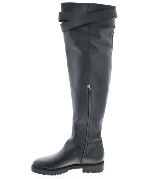 VALENTINO（ヴァレンティノ）ブーツ 黒 サイズ:39(25cm位) レディース/2200609650011