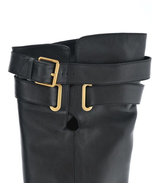VALENTINO（ヴァレンティノ）ブーツ 黒 サイズ:39(25cm位) レディース/2200609650011