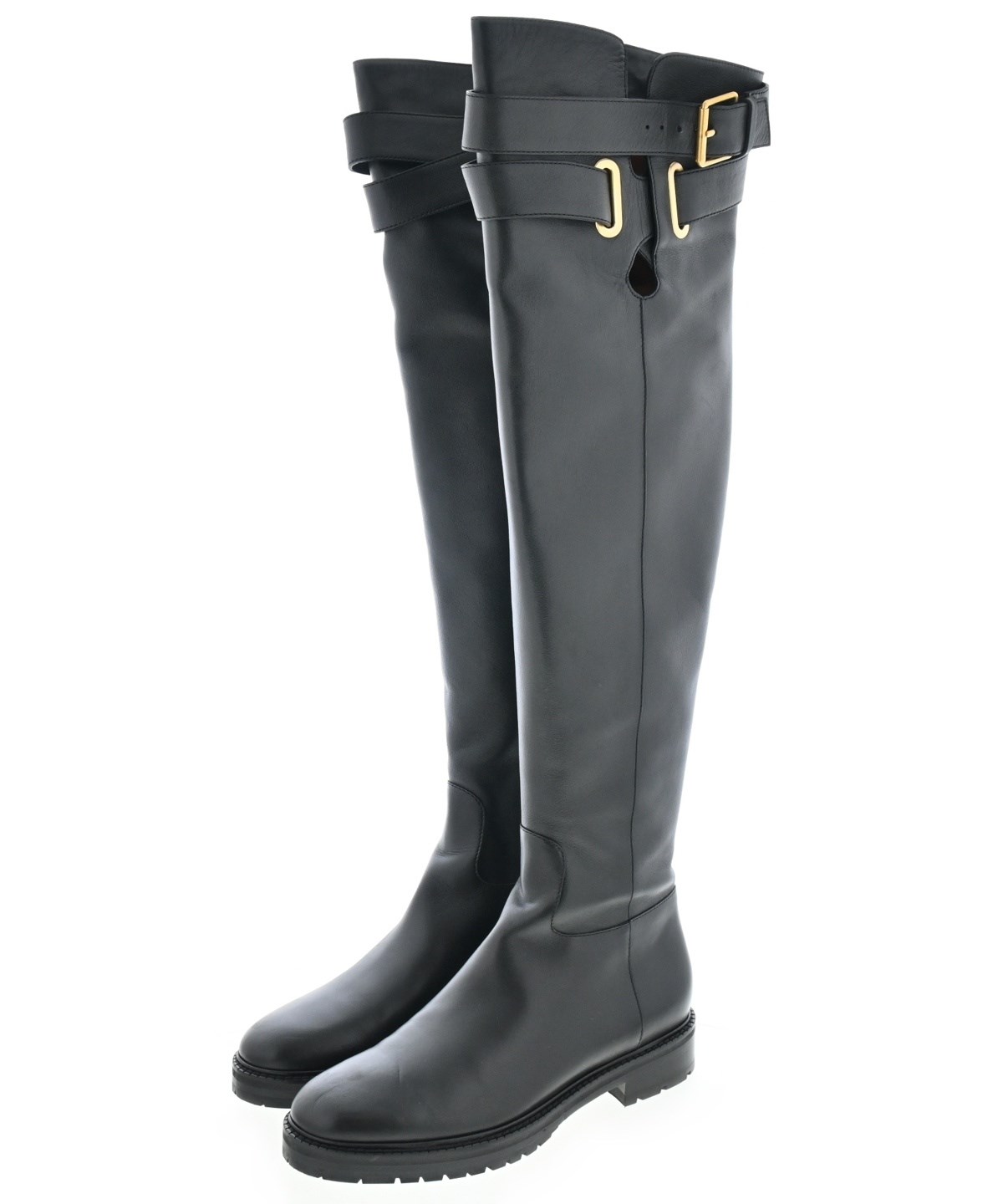 VALENTINO（ヴァレンティノ）ブーツ 黒 サイズ:39(25cm位