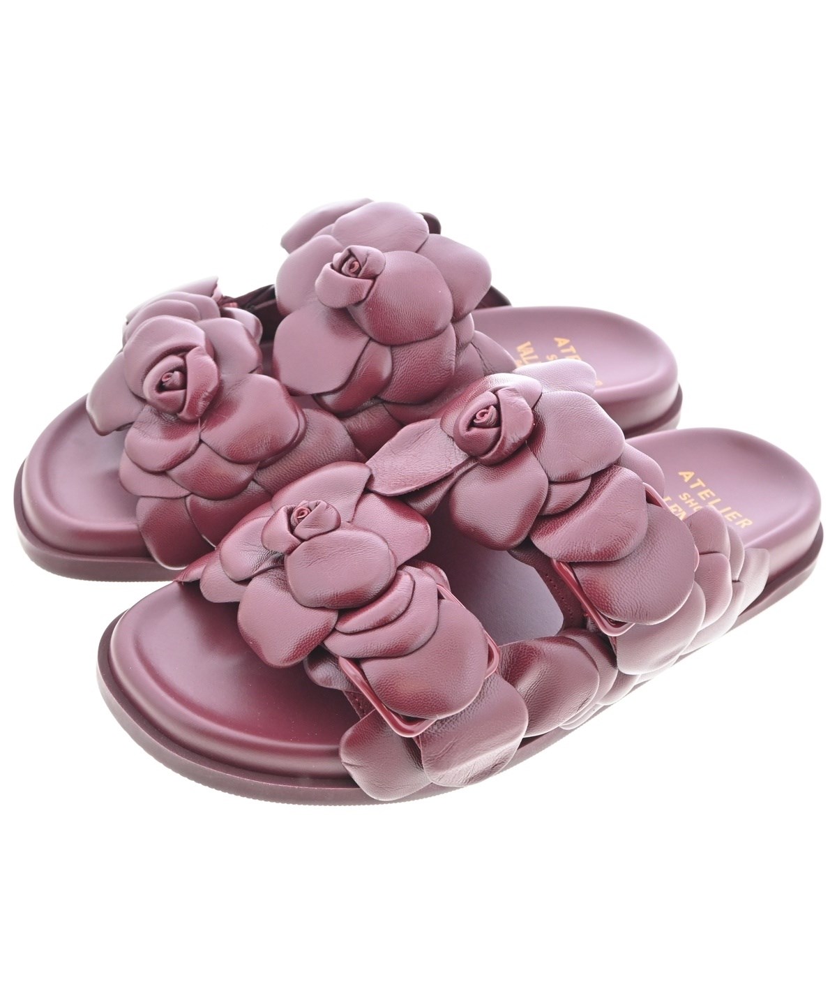 VALENTINO（ヴァレンティノ）サンダル 赤 サイズ:EU36 1/2(23cm位