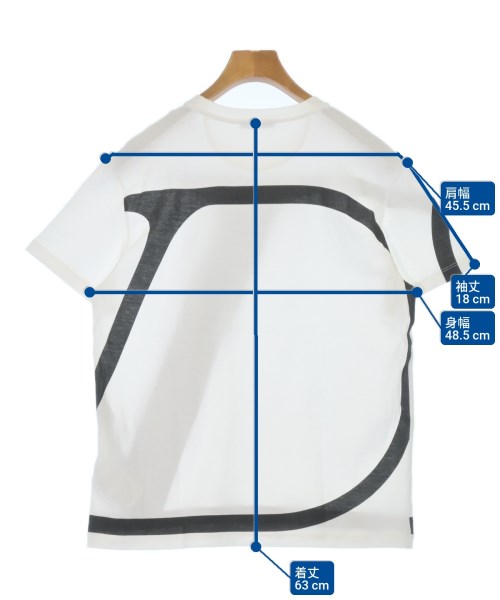 VALENTINO（ヴァレンティノ）Tシャツ・カットソー 白 サイズ:S メンズ/2200673620262