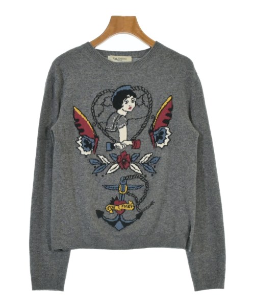 VALENTINO(ヴァレンティノ)カーディガン グレー サイズ:S/2200672469213