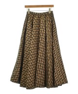VALENTINO（ヴァレンティノ）ひざ丈スカート 茶 サイズ:40(M位) レディース/2200672911521