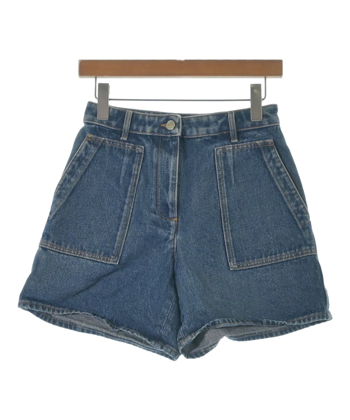 VALENTINO(ヴァレンティノ)ショートパンツ 青 サイズ:40(M位 VALENTINO(ヴァレンティノ)ショートパンツ 青 サイズ:40(M位