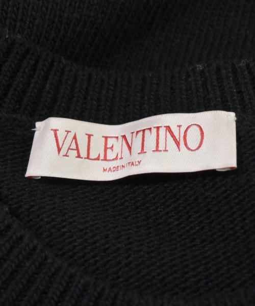 VALENTINO（ヴァレンティノ）ニット・セーター 黒 サイズ:S レディース/2200678010198