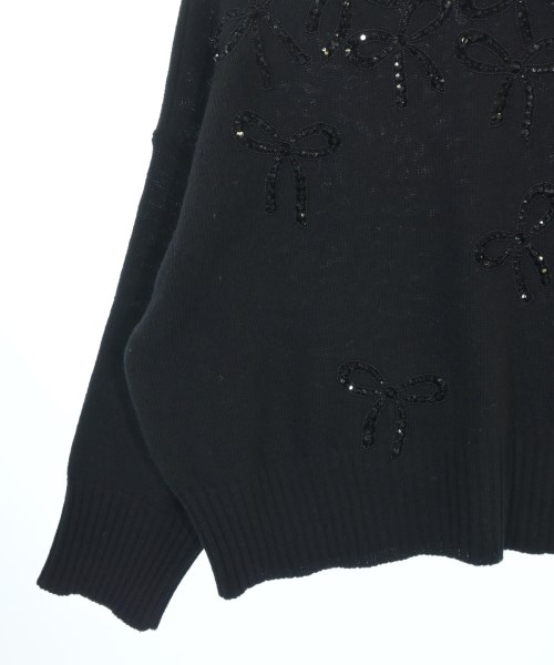 VALENTINO（ヴァレンティノ）ニット・セーター 黒 サイズ:S レディース/2200678010198