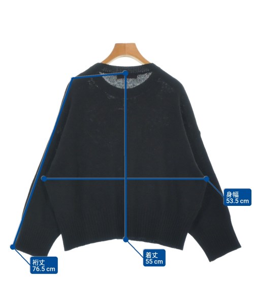 VALENTINO（ヴァレンティノ）ニット・セーター 黒 サイズ:S レディース/2200678010198