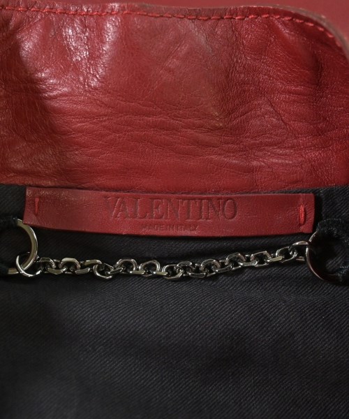 VALENTINO（ヴァレンティノ）ライダース 赤 サイズ:48(L位) メンズ/2200678017050