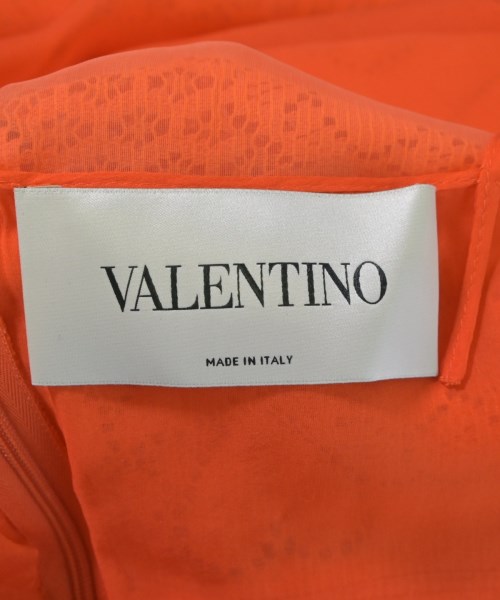 VALENTINO（ヴァレンティノ）ワンピース オレンジ サイズ:40(M位) レディース/2200677842011