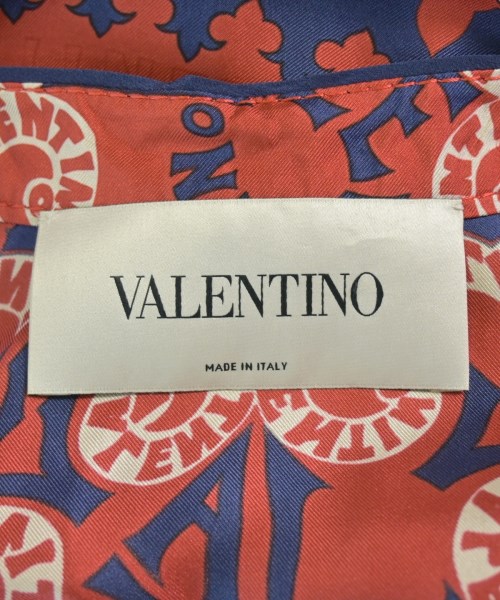 VALENTINO（ヴァレンティノ）シャツワンピース 赤 サイズ:40(M位) レディース/2200677842035