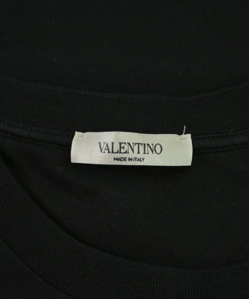 VALENTINO（ヴァレンティノ）Tシャツ・カットソー 黒 サイズ:XS メンズ/2200681256033