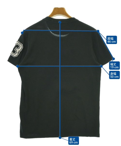 VALENTINO（ヴァレンティノ）Tシャツ・カットソー 黒 サイズ:XS メンズ/2200681256033