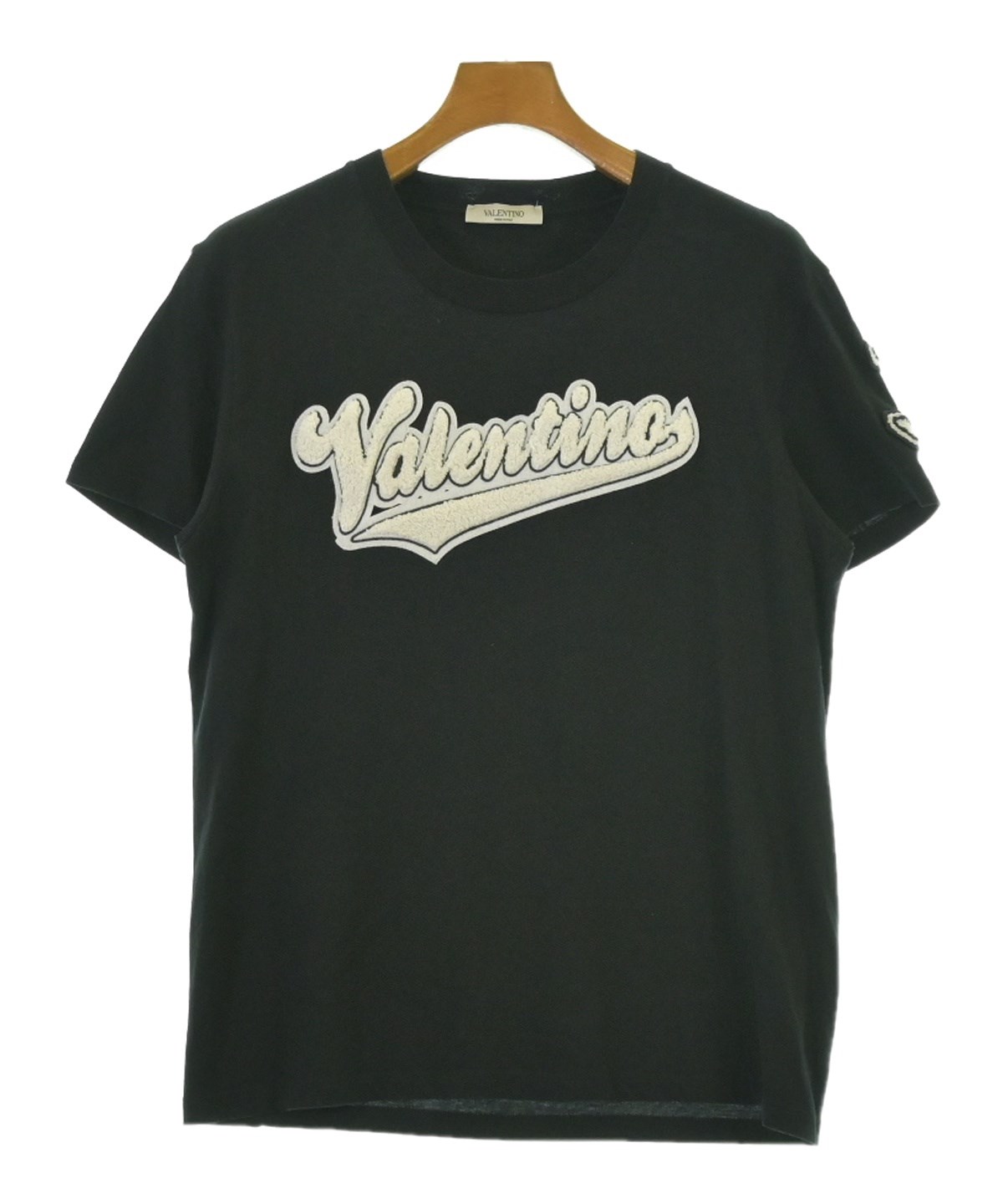 新品；VALENTINOのTシャツ VALENTINO（ヴァレンティノ）Tシャツ・カットソー 黒 サイズ:XS メンズ