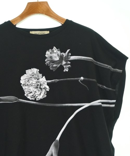 VALENTINO（ヴァレンティノ）Tシャツ・カットソー 黒 サイズ:M レディース/2200694433025
