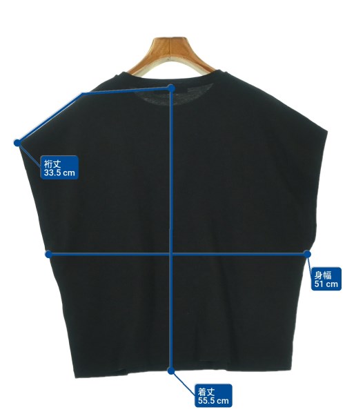 VALENTINO（ヴァレンティノ）Tシャツ・カットソー 黒 サイズ:M レディース/2200694433025