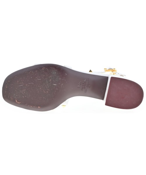 VALENTINO（ヴァレンティノ）サンダル 白 サイズ:EU37 1/2(24cm位) レディース/2200691298153
