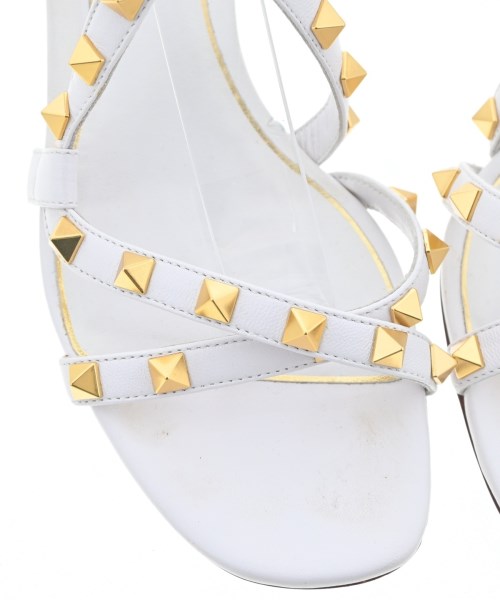 VALENTINO（ヴァレンティノ）サンダル 白 サイズ:EU37 1/2(24cm位) レディース/2200691298153