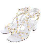 VALENTINO（ヴァレンティノ）サンダル 白 サイズ:EU37 1/2(24cm位) レディース/2200691298153