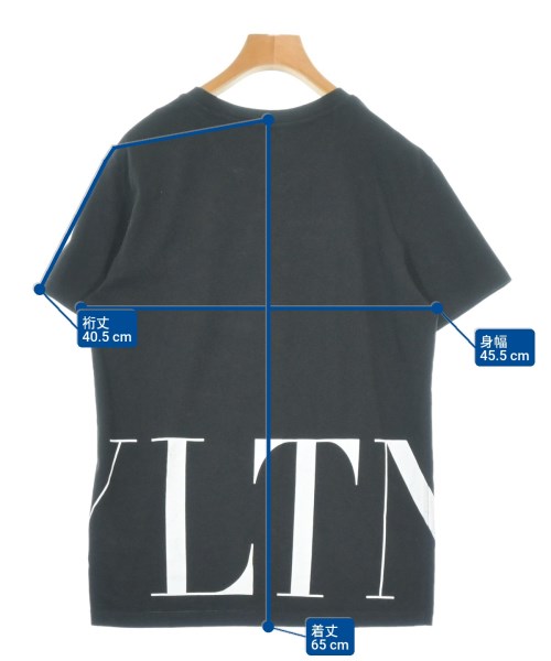 VALENTINO（ヴァレンティノ）Tシャツ・カットソー 黒 サイズ:XXS レディース/2200698986169
