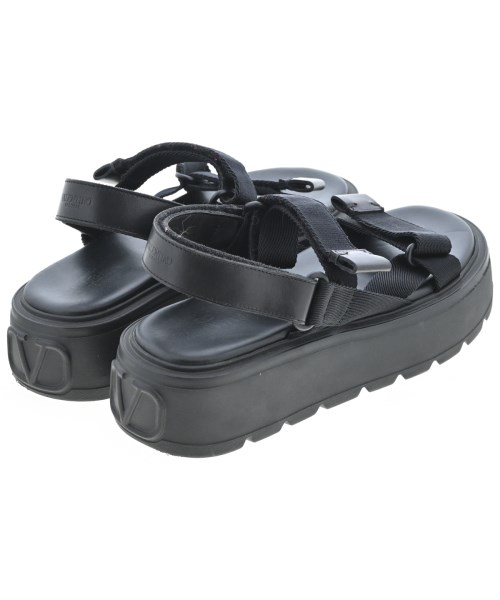 VALENTINO（ヴァレンティノ）サンダル 黒 サイズ:EU39(24cm位) メンズ/2200699011044