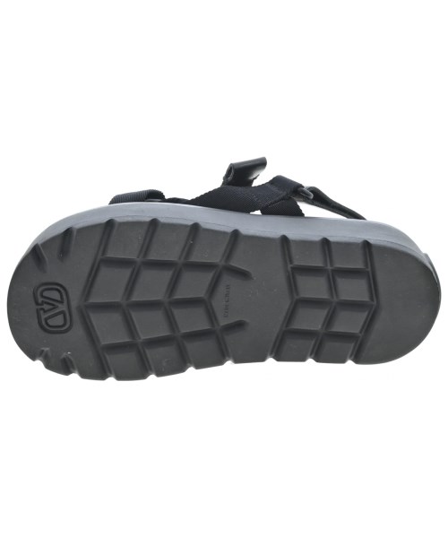 VALENTINO（ヴァレンティノ）サンダル 黒 サイズ:EU39(24cm位) メンズ/2200699011044