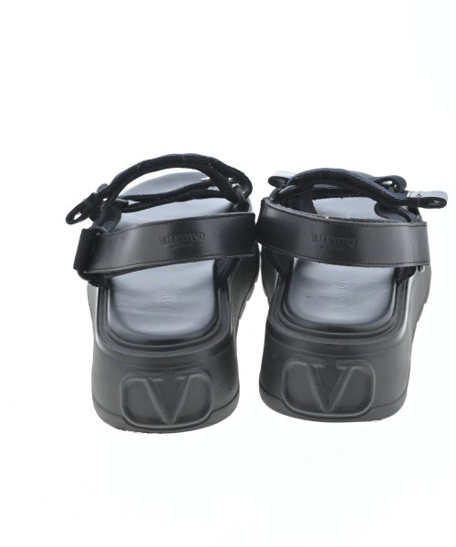 VALENTINO（ヴァレンティノ）サンダル 黒 サイズ:EU39(24cm位) メンズ/2200699011044