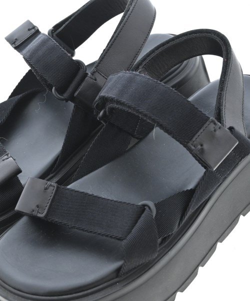VALENTINO（ヴァレンティノ）サンダル 黒 サイズ:EU39(24cm位) メンズ/2200699011044