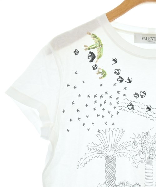 VALENTINO（ヴァレンティノ）Tシャツ・カットソー 白 サイズ:XS レディース/2200700594122