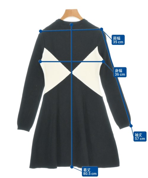 VALENTINO（ヴァレンティノ）ワンピース 黒 サイズ:S レディース/2200700594139